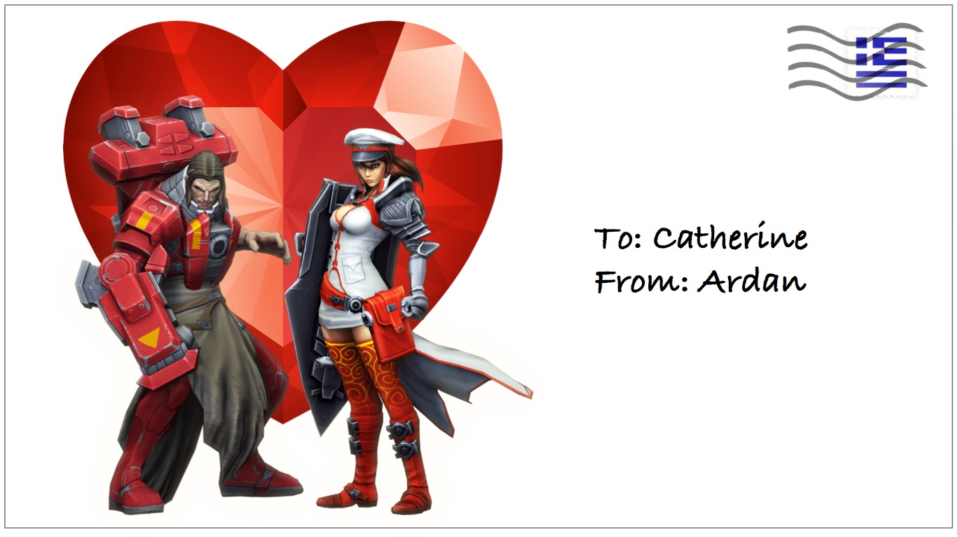 Catherine and Ardan envelope