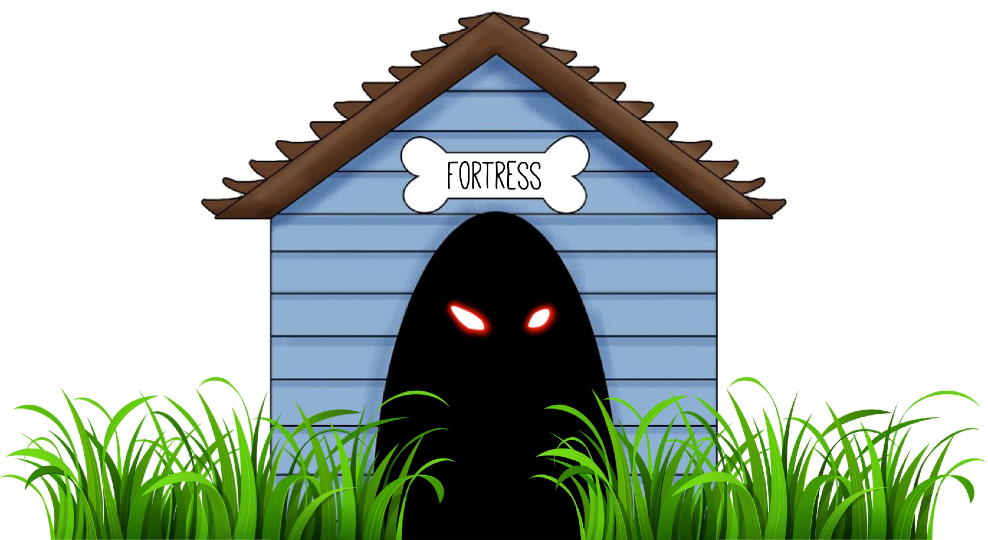 fortress dog house-min